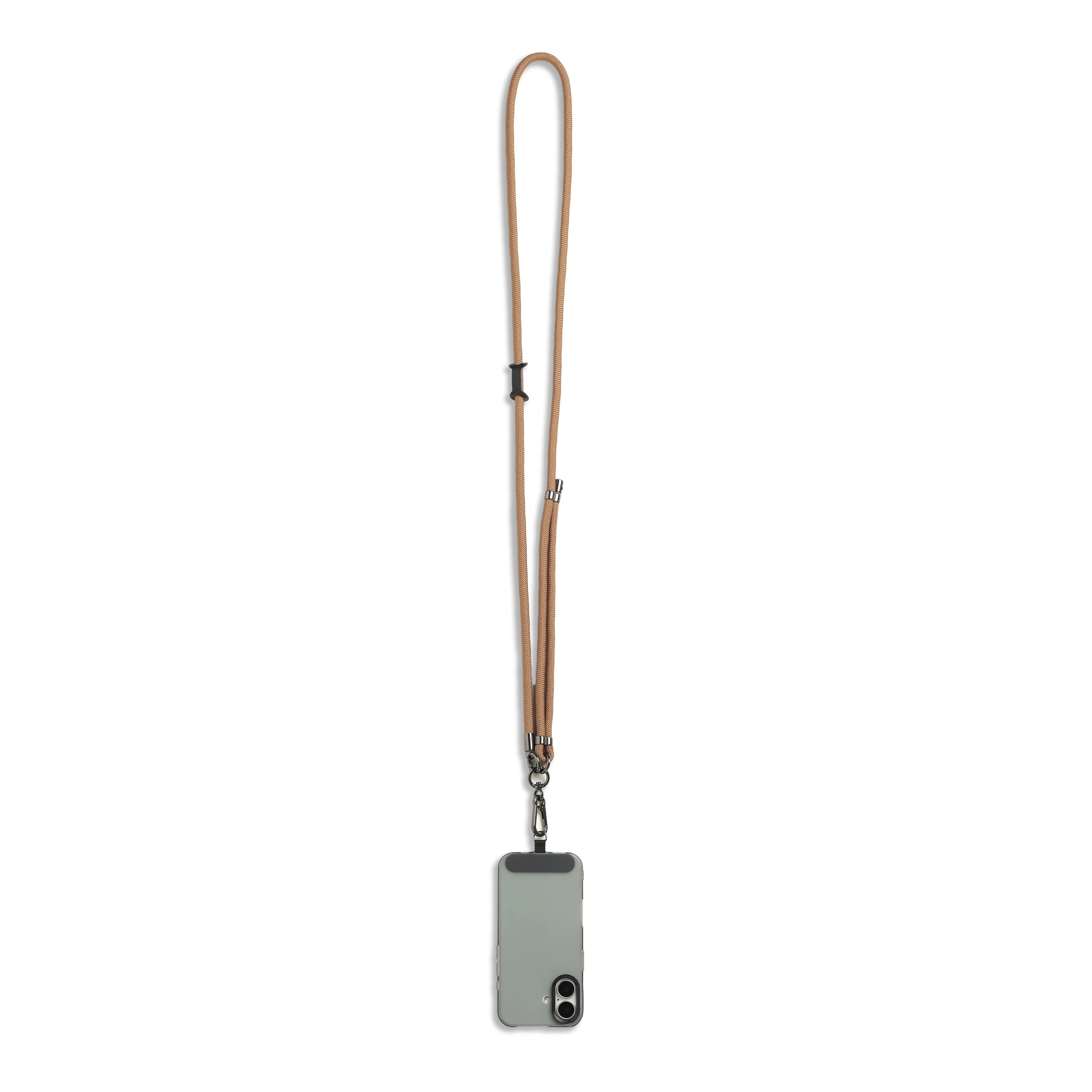 Biege Crossbody Phone Lanyard - Cord - Image 3