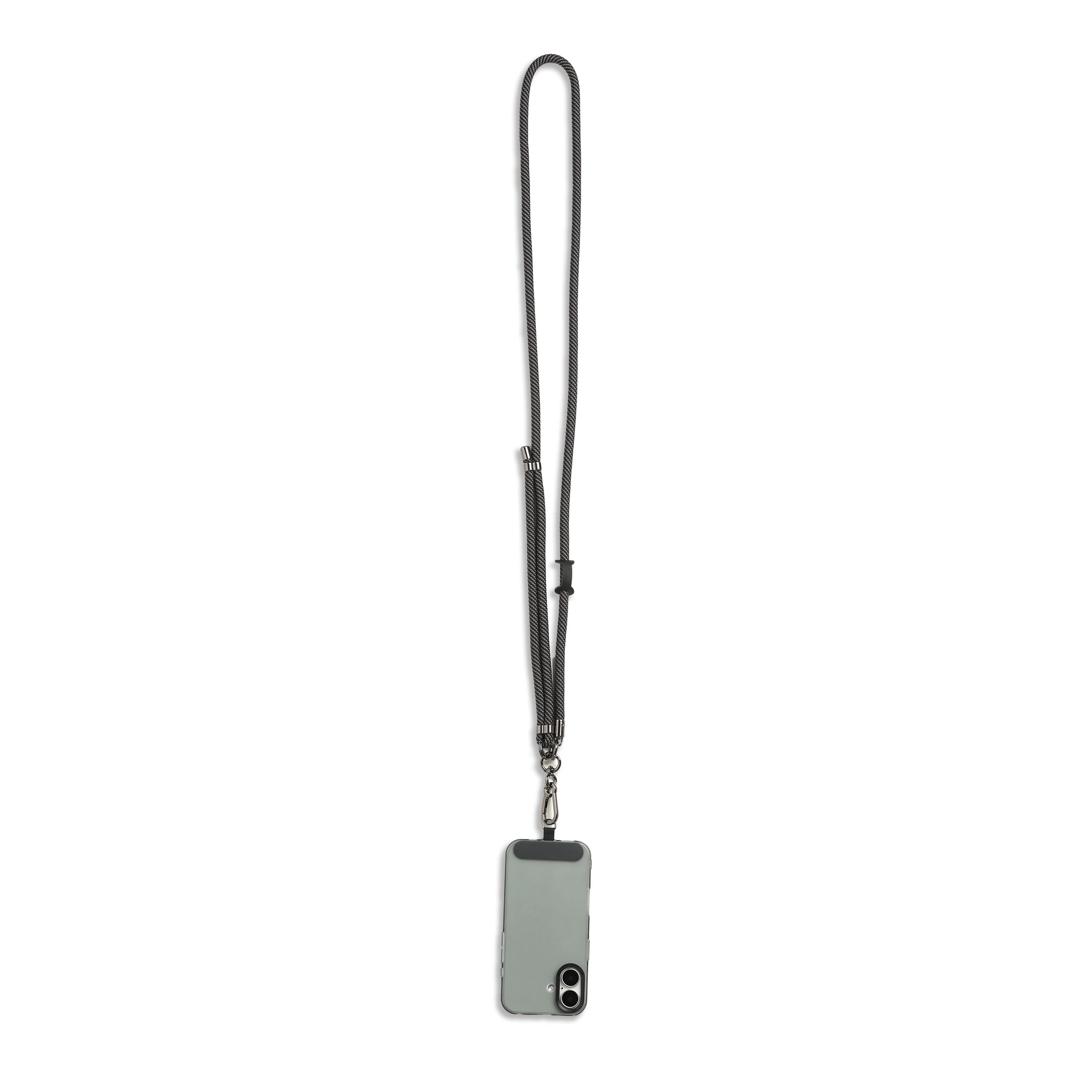 Black Crossbody Phone Lanyard - Cord - Image 3