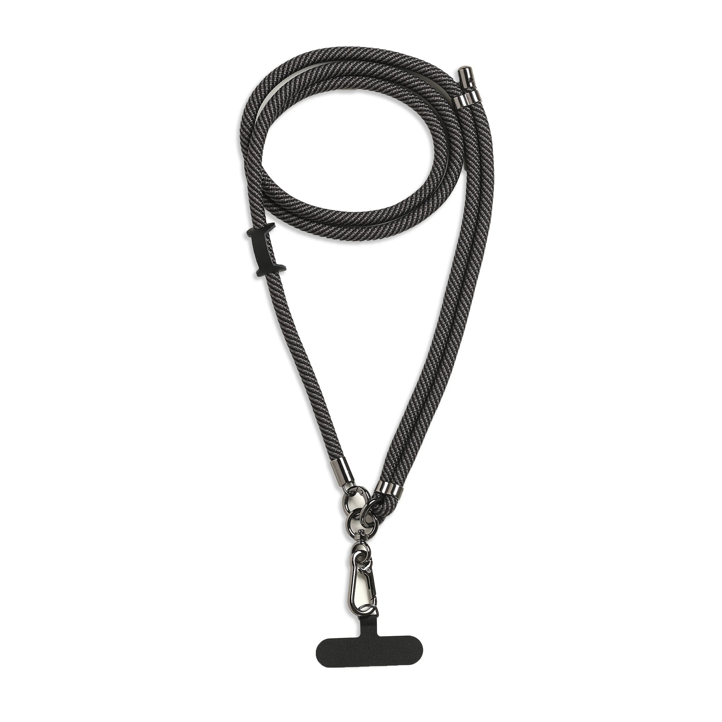 Black Crossbody Phone Lanyard - Cord - Image 4