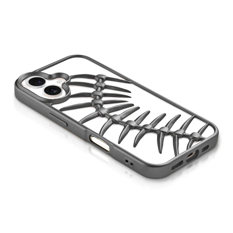 Fish Bone Flexible iPhone Case - Image 4