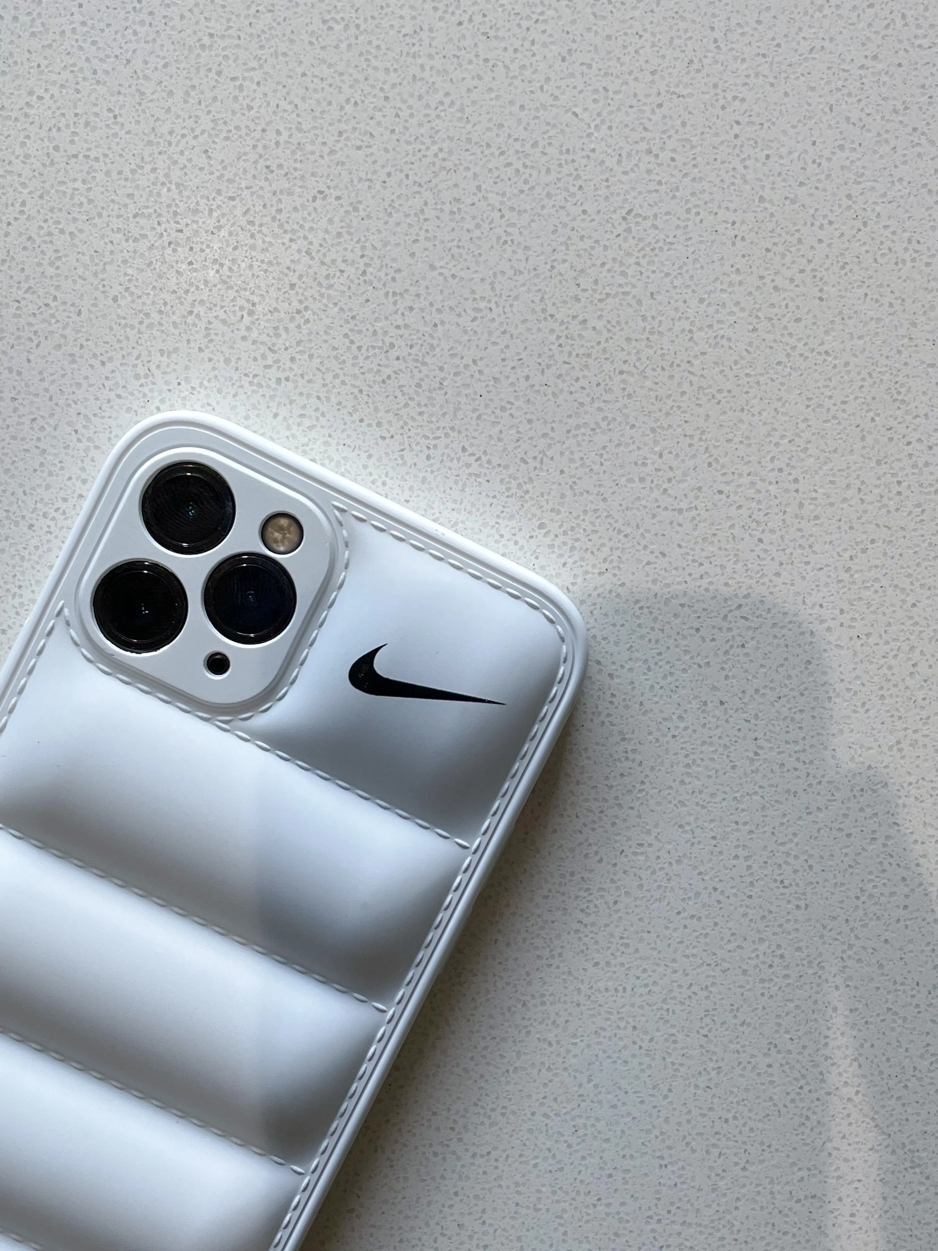 Puffer White iPhone Case - Image 4