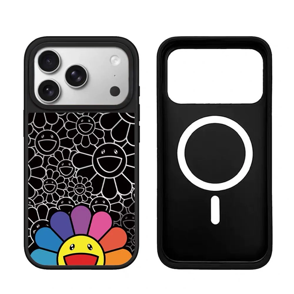 Rainbow Flower Strix MagSafe iPhone Case - Image 5
