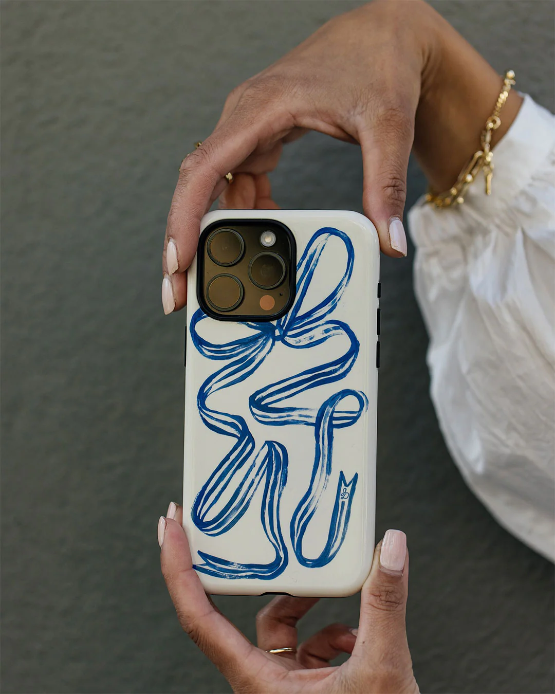Bowerbird Ribbon iPhone Case - Image 2